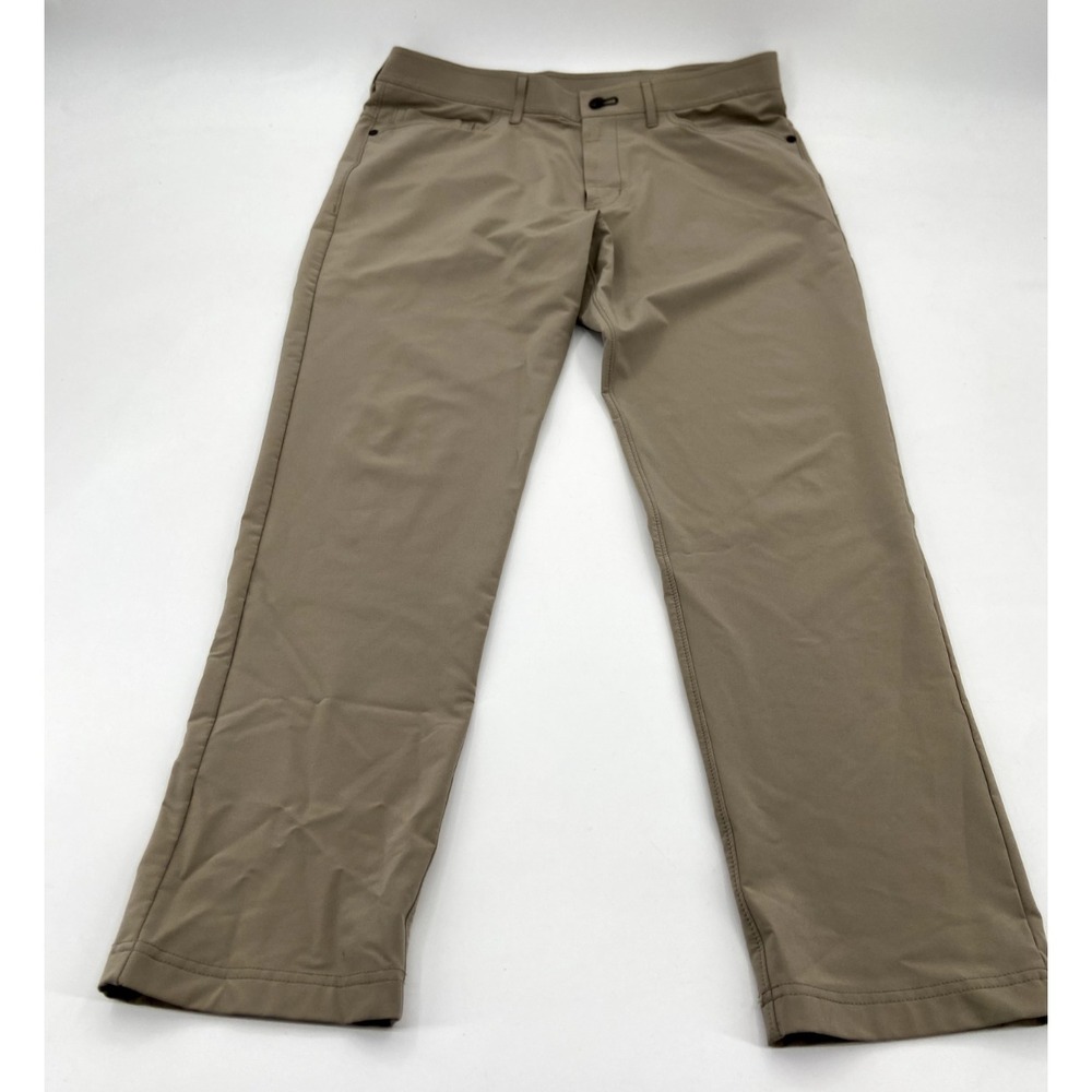 Public Rec Workday Pants‎ Mens 34x30 Tan Straight Leg Stretch Performance